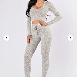 Fashion Nova Wanderlust Hoodie and Leggings NWT